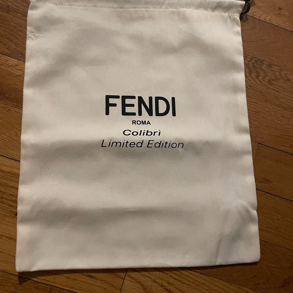 Fendi Colibri Limited Edition Cream Dust Bag